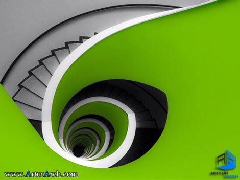 Elliptical-stairs